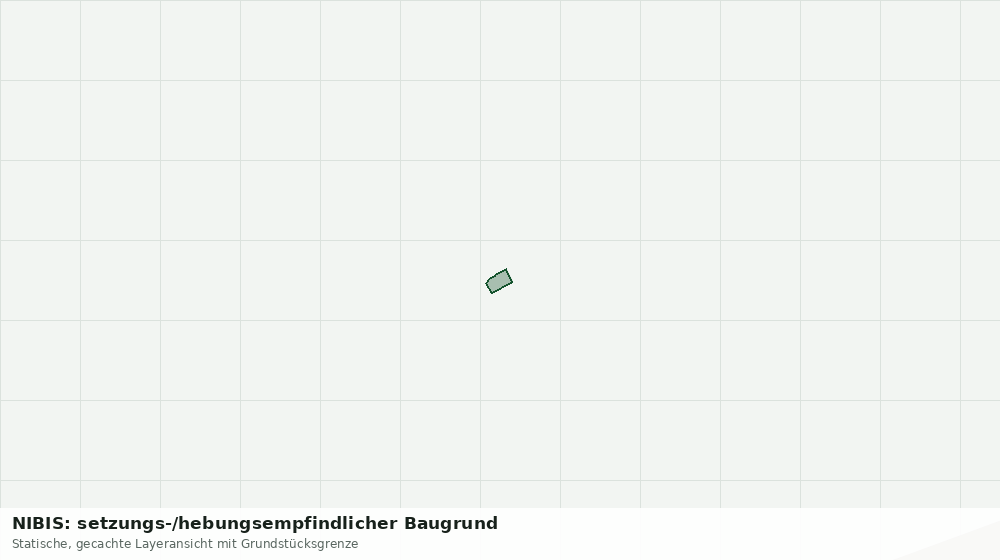 Statische Kartenansicht: NIBIS: setzungs-/hebungsempfindlicher Baugrund