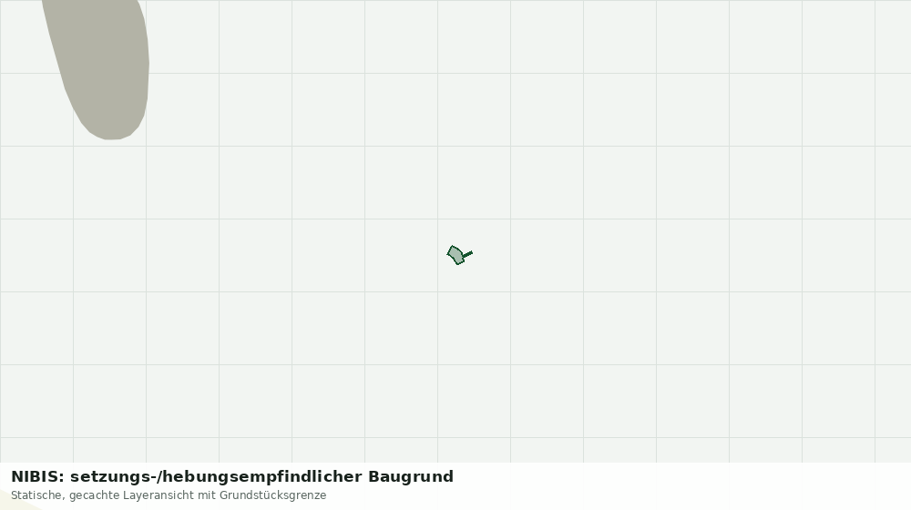 Statische Kartenansicht: NIBIS: setzungs-/hebungsempfindlicher Baugrund