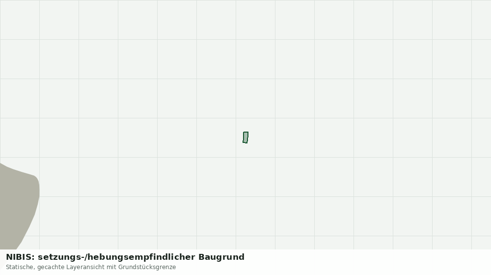 Statische Kartenansicht: NIBIS: setzungs-/hebungsempfindlicher Baugrund