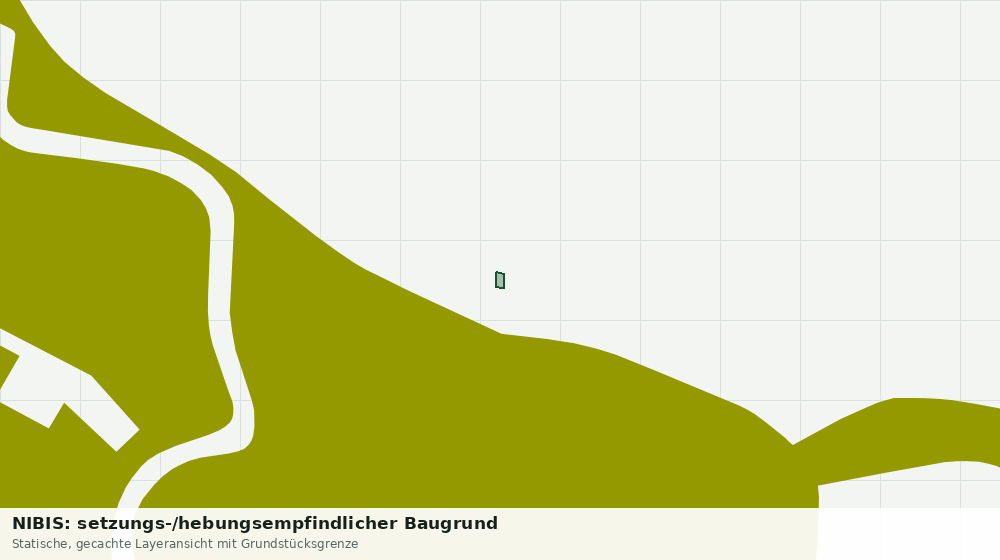 Statische Kartenansicht: NIBIS: setzungs-/hebungsempfindlicher Baugrund