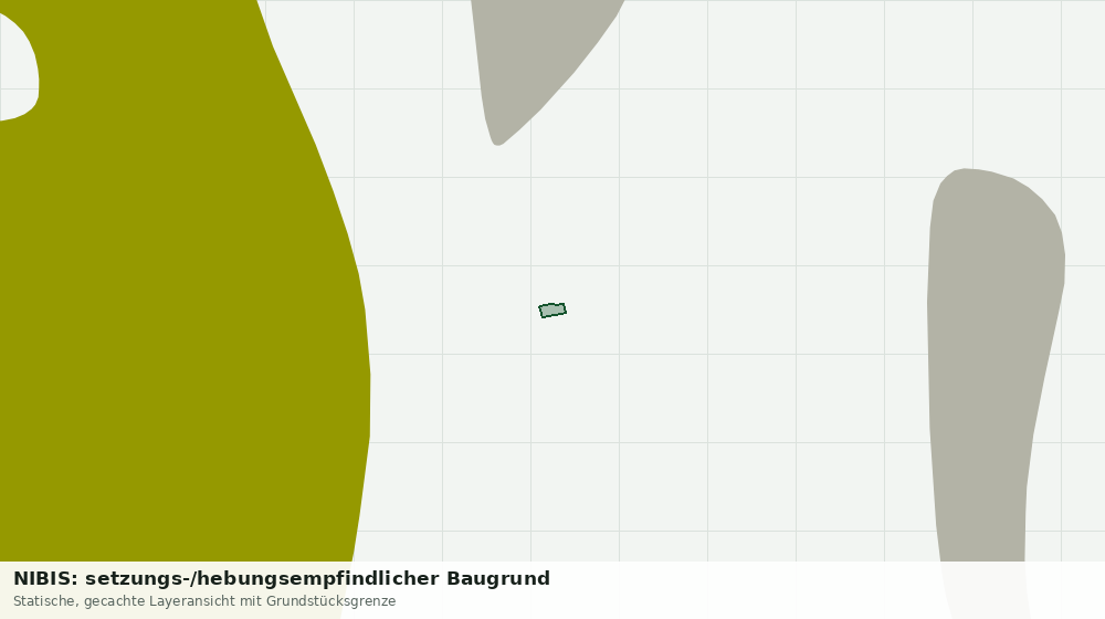 Statische Kartenansicht: NIBIS: setzungs-/hebungsempfindlicher Baugrund