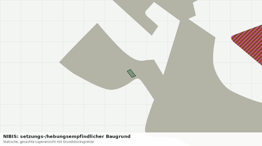 Statische Kartenansicht: NIBIS: setzungs-/hebungsempfindlicher Baugrund