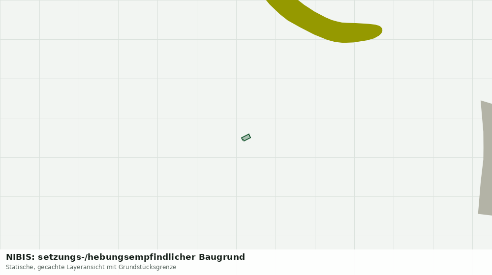 Statische Kartenansicht: NIBIS: setzungs-/hebungsempfindlicher Baugrund