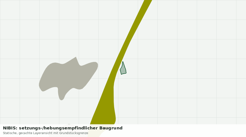 Statische Kartenansicht: NIBIS: setzungs-/hebungsempfindlicher Baugrund
