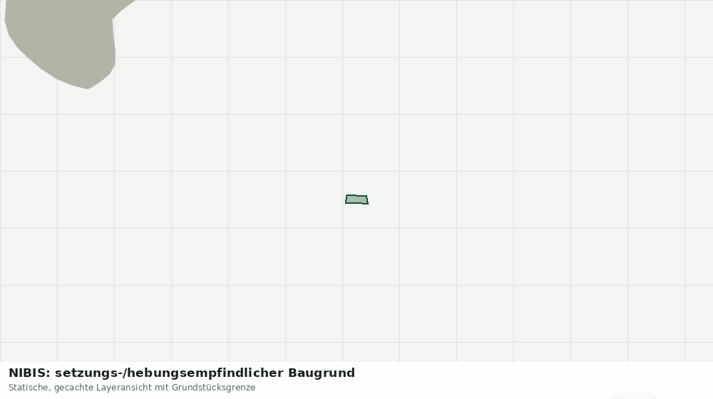 Statische Kartenansicht: NIBIS: setzungs-/hebungsempfindlicher Baugrund