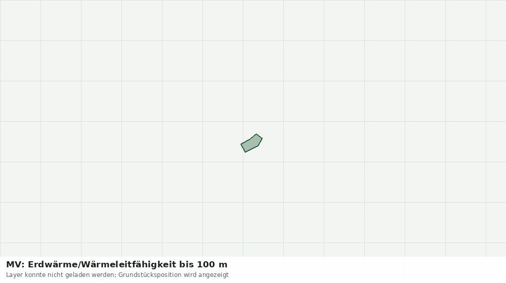 Statische Kartenansicht: MV: Erdwärme/Wärmeleitfähigkeit bis 100 m