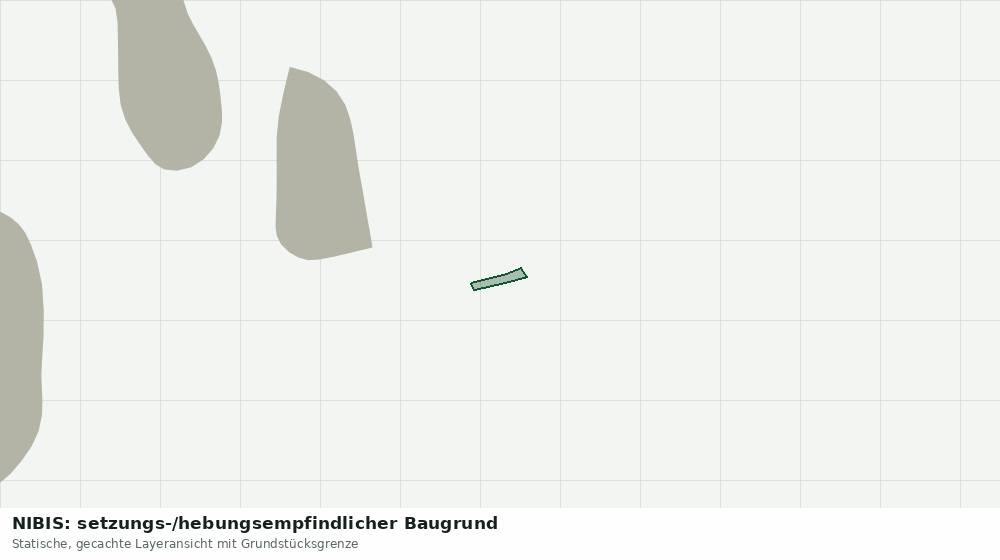 Statische Kartenansicht: NIBIS: setzungs-/hebungsempfindlicher Baugrund