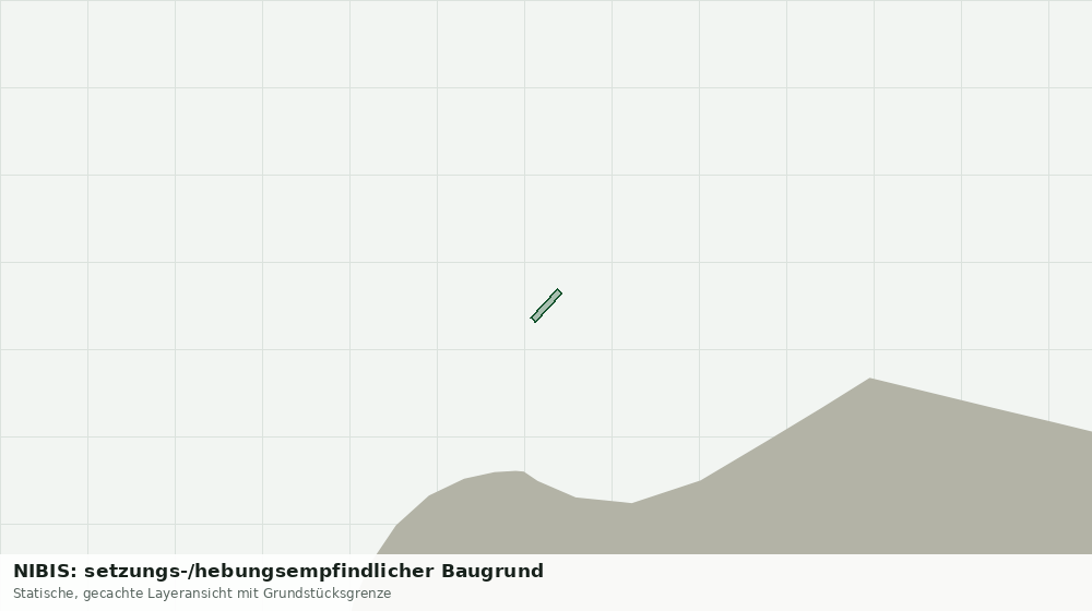 Statische Kartenansicht: NIBIS: setzungs-/hebungsempfindlicher Baugrund