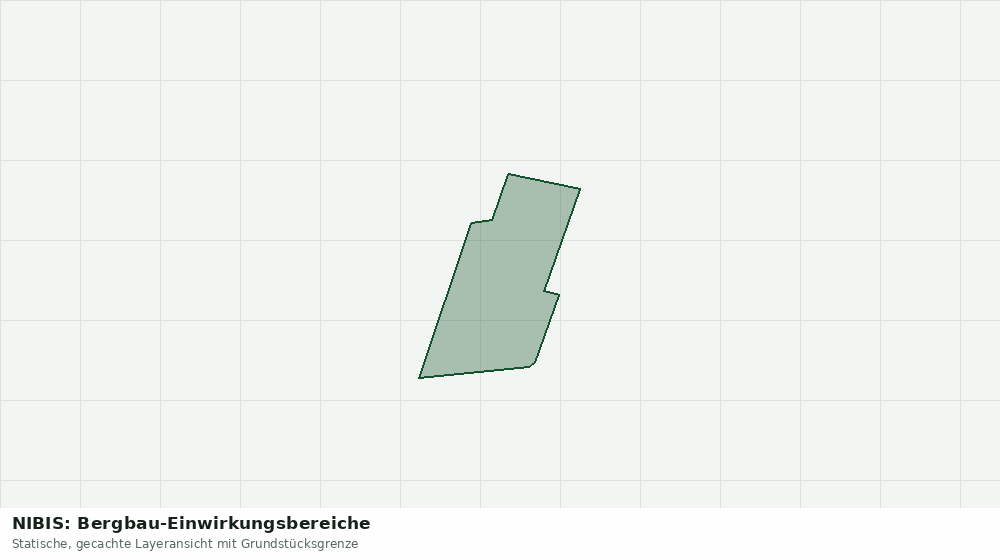 Statische Kartenansicht: NIBIS: Bergbau-Einwirkungsbereiche