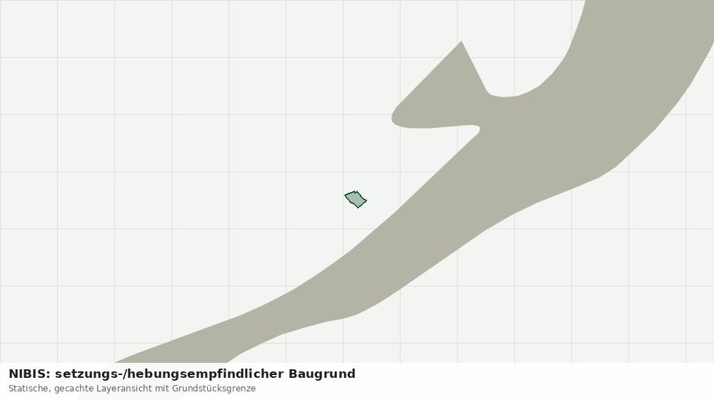Statische Kartenansicht: NIBIS: setzungs-/hebungsempfindlicher Baugrund