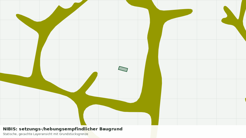 Statische Kartenansicht: NIBIS: setzungs-/hebungsempfindlicher Baugrund
