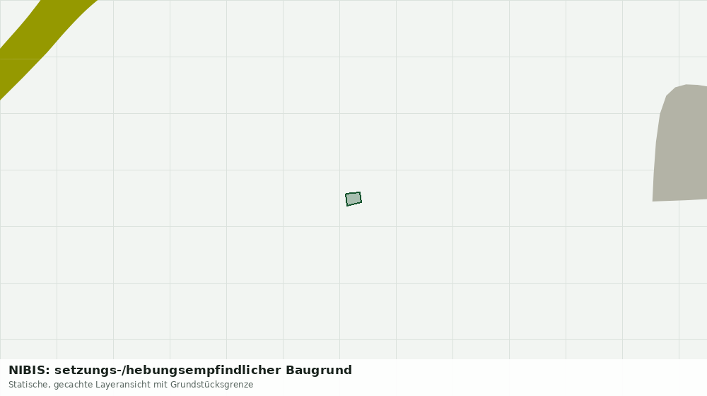 Statische Kartenansicht: NIBIS: setzungs-/hebungsempfindlicher Baugrund