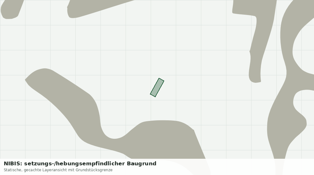 Statische Kartenansicht: NIBIS: setzungs-/hebungsempfindlicher Baugrund