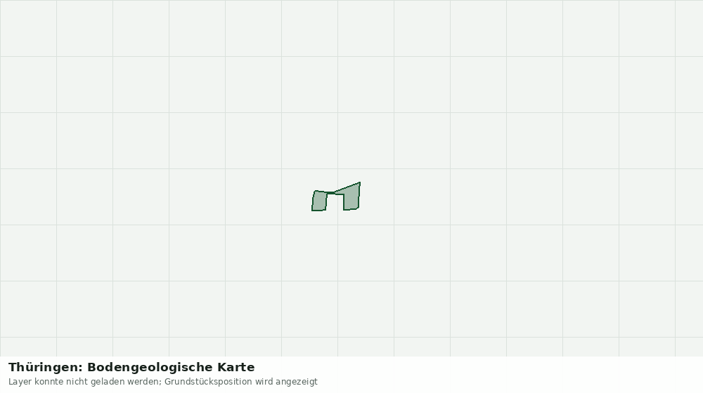 Statische Kartenansicht: Thüringen: Bodengeologische Karte