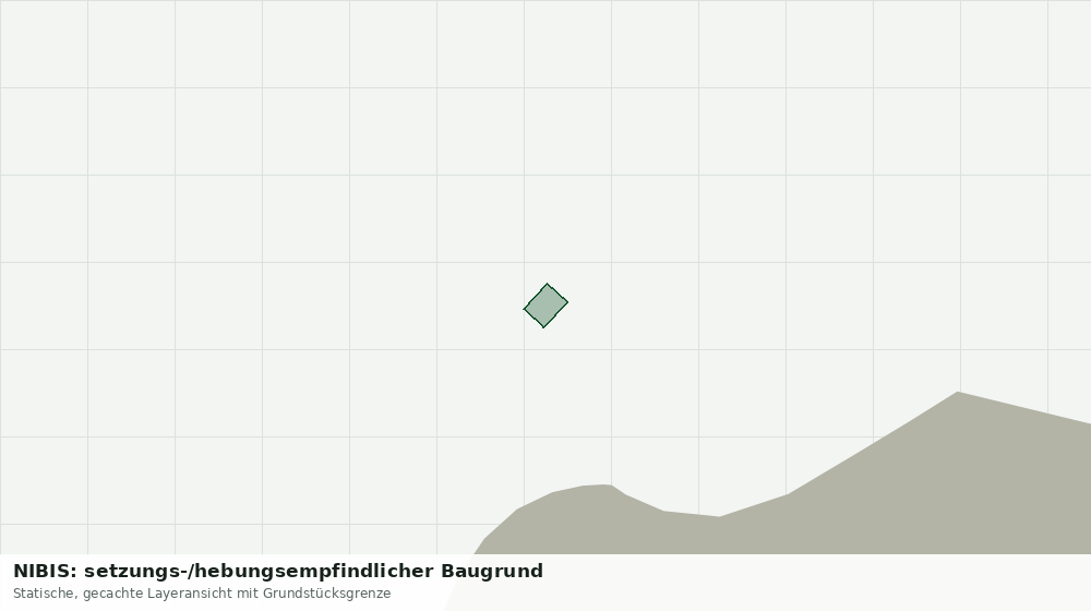 Statische Kartenansicht: NIBIS: setzungs-/hebungsempfindlicher Baugrund