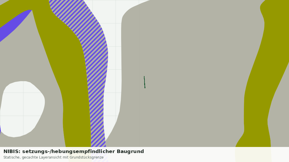 Statische Kartenansicht: NIBIS: setzungs-/hebungsempfindlicher Baugrund