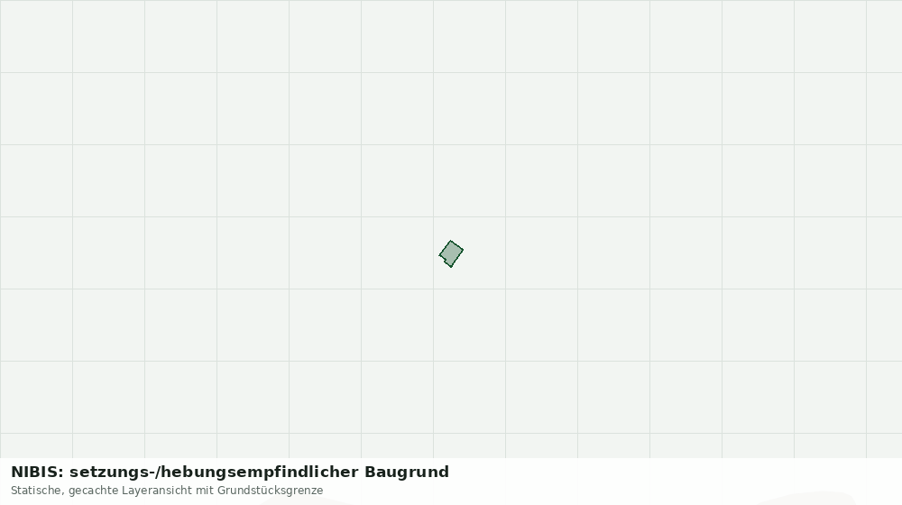 Statische Kartenansicht: NIBIS: setzungs-/hebungsempfindlicher Baugrund