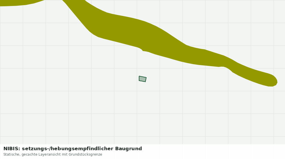 Statische Kartenansicht: NIBIS: setzungs-/hebungsempfindlicher Baugrund