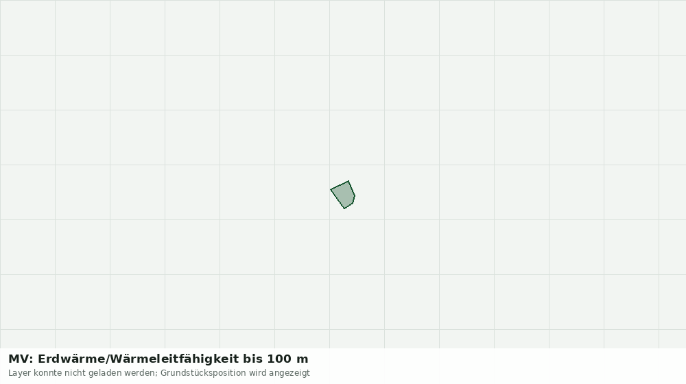 Statische Kartenansicht: MV: Erdwärme/Wärmeleitfähigkeit bis 100 m