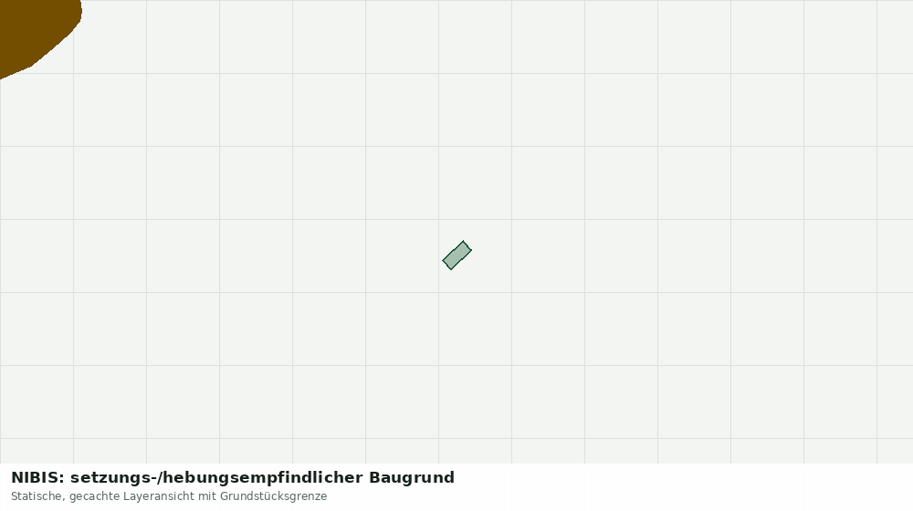 Statische Kartenansicht: NIBIS: setzungs-/hebungsempfindlicher Baugrund