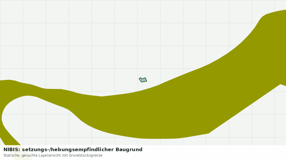 Statische Kartenansicht: NIBIS: setzungs-/hebungsempfindlicher Baugrund