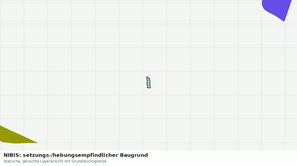 Statische Kartenansicht: NIBIS: setzungs-/hebungsempfindlicher Baugrund