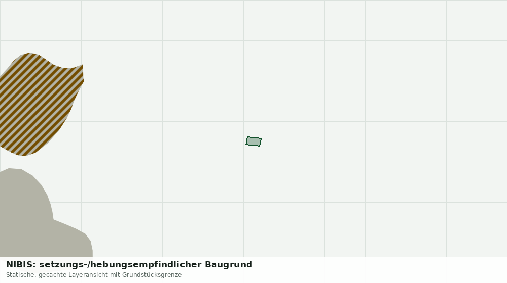 Statische Kartenansicht: NIBIS: setzungs-/hebungsempfindlicher Baugrund