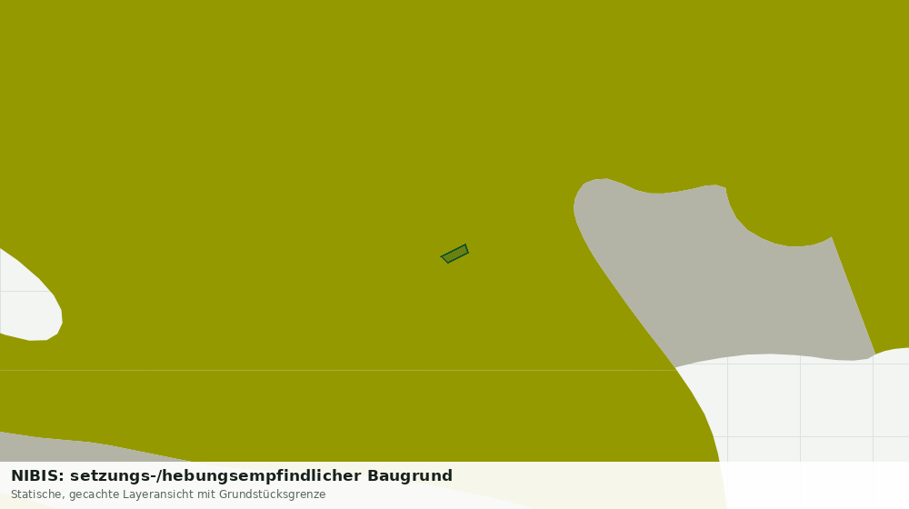 Statische Kartenansicht: NIBIS: setzungs-/hebungsempfindlicher Baugrund