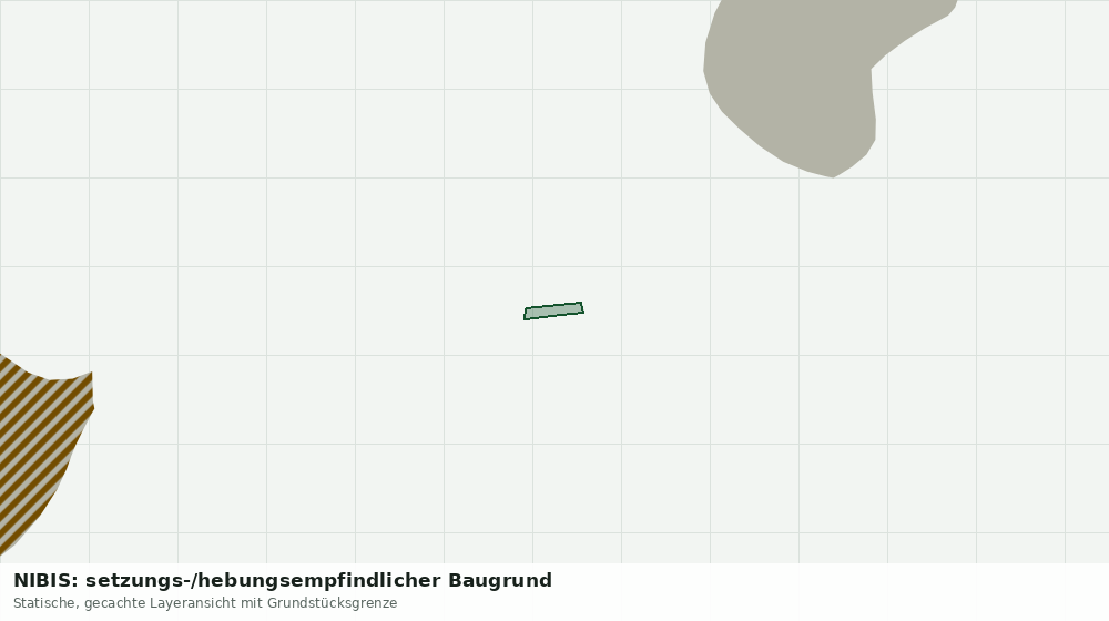 Statische Kartenansicht: NIBIS: setzungs-/hebungsempfindlicher Baugrund
