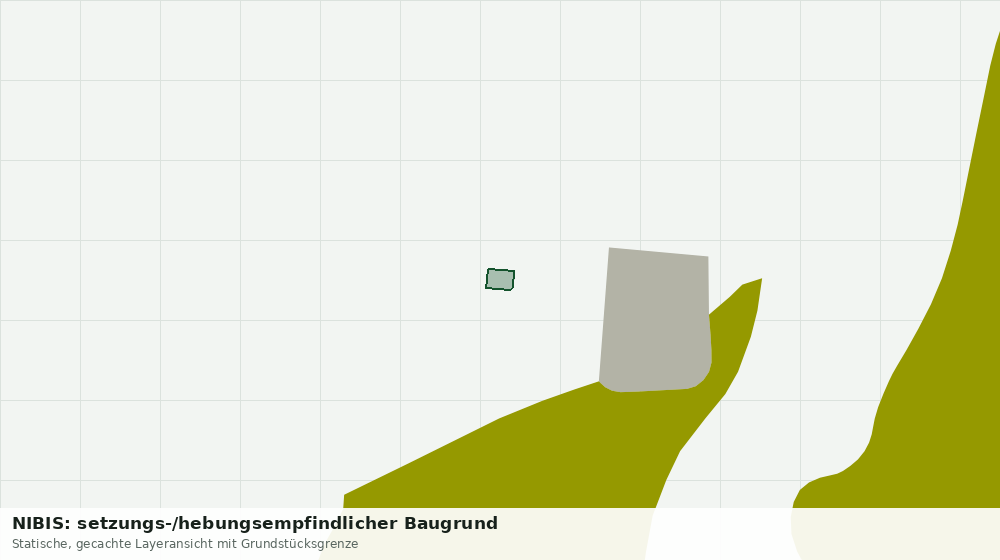 Statische Kartenansicht: NIBIS: setzungs-/hebungsempfindlicher Baugrund