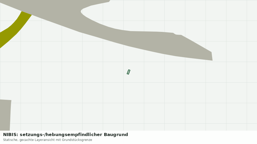Statische Kartenansicht: NIBIS: setzungs-/hebungsempfindlicher Baugrund