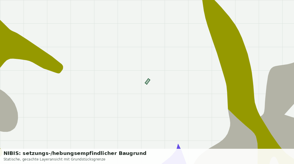 Statische Kartenansicht: NIBIS: setzungs-/hebungsempfindlicher Baugrund