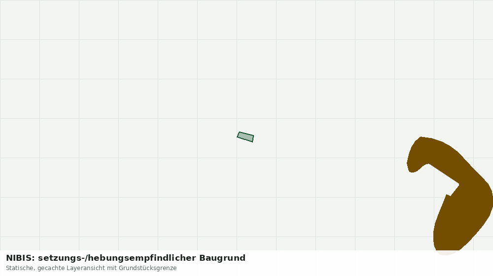 Statische Kartenansicht: NIBIS: setzungs-/hebungsempfindlicher Baugrund