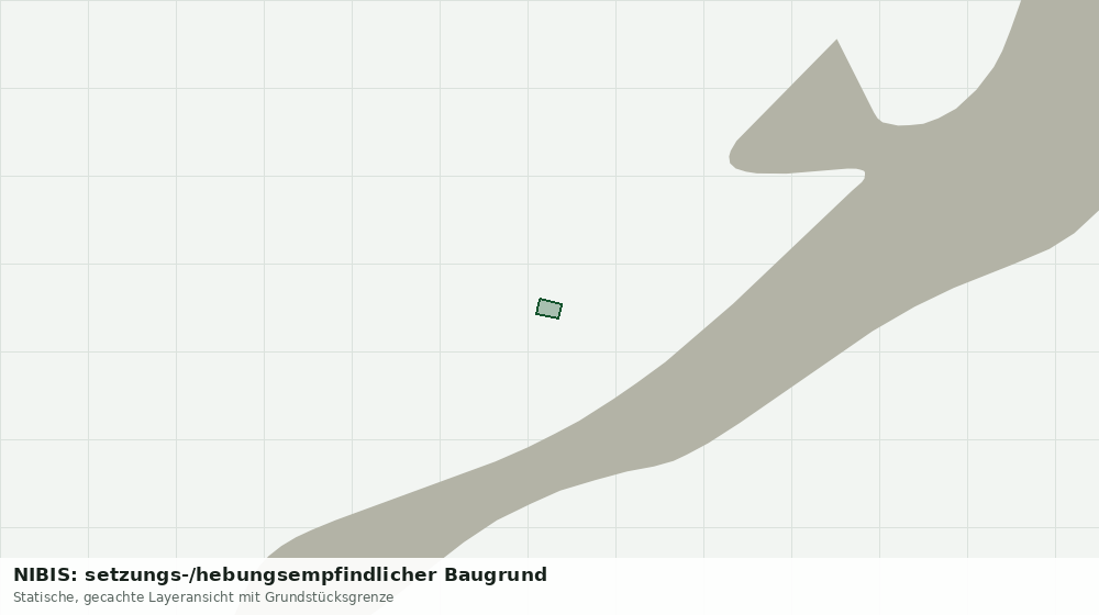 Statische Kartenansicht: NIBIS: setzungs-/hebungsempfindlicher Baugrund