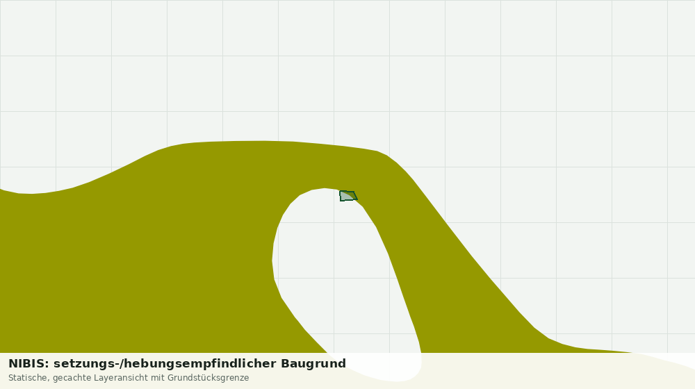 Statische Kartenansicht: NIBIS: setzungs-/hebungsempfindlicher Baugrund