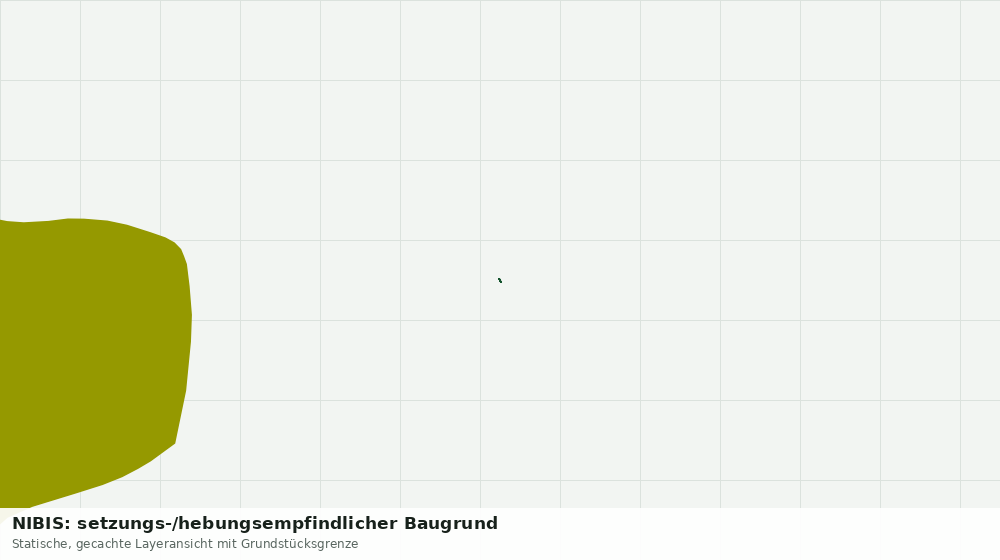 Statische Kartenansicht: NIBIS: setzungs-/hebungsempfindlicher Baugrund