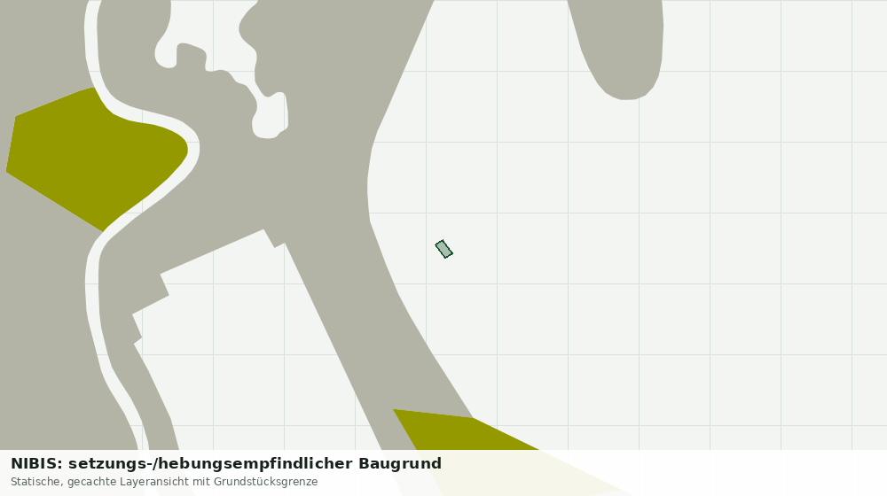 Statische Kartenansicht: NIBIS: setzungs-/hebungsempfindlicher Baugrund