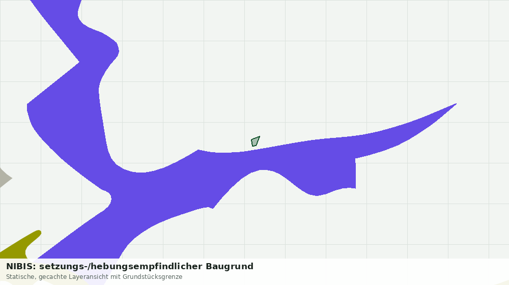 Statische Kartenansicht: NIBIS: setzungs-/hebungsempfindlicher Baugrund