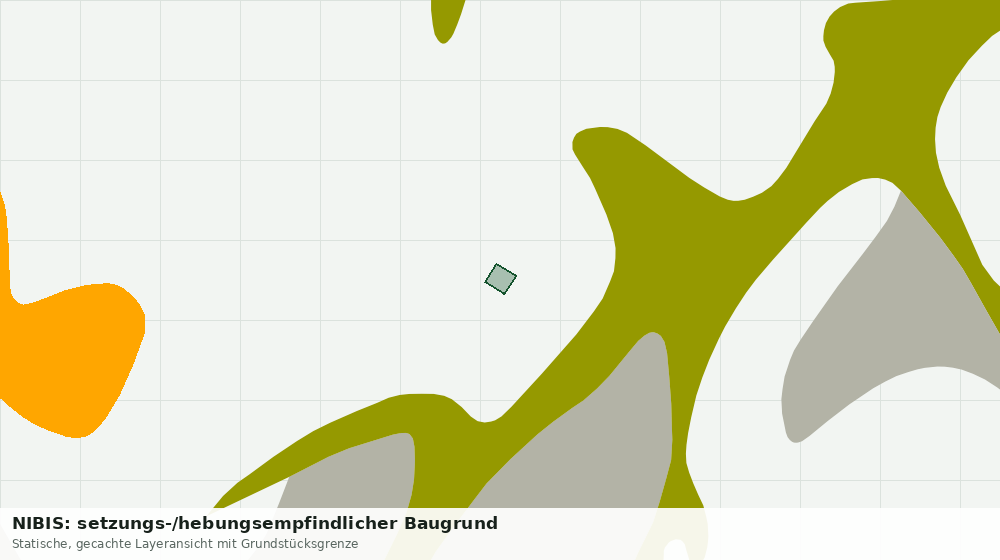Statische Kartenansicht: NIBIS: setzungs-/hebungsempfindlicher Baugrund