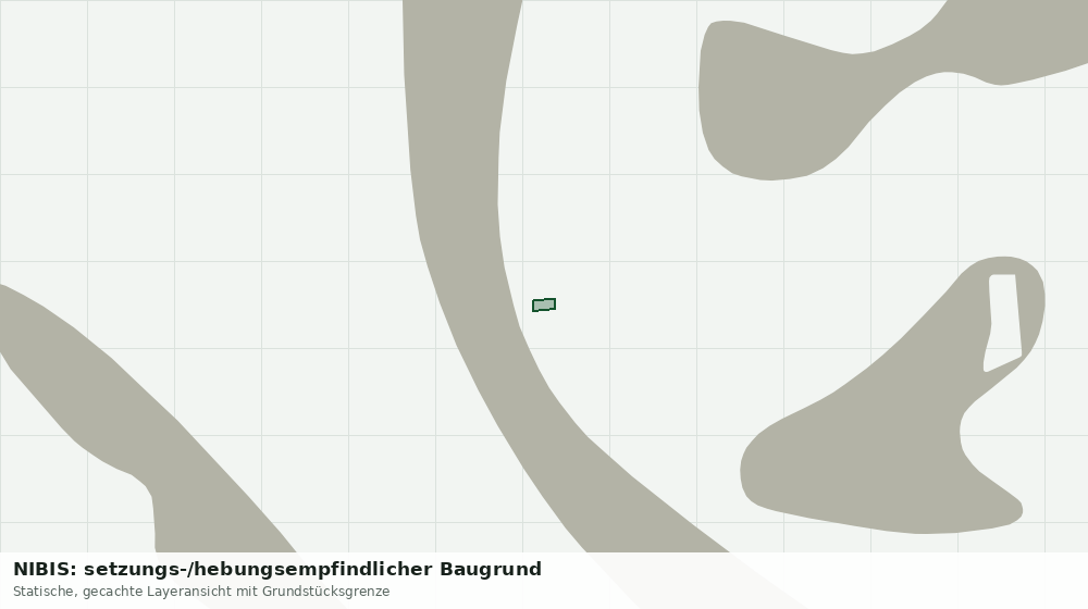Statische Kartenansicht: NIBIS: setzungs-/hebungsempfindlicher Baugrund