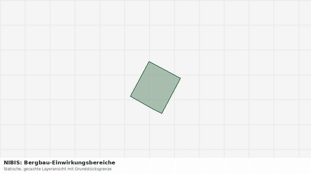 Statische Kartenansicht: NIBIS: Bergbau-Einwirkungsbereiche