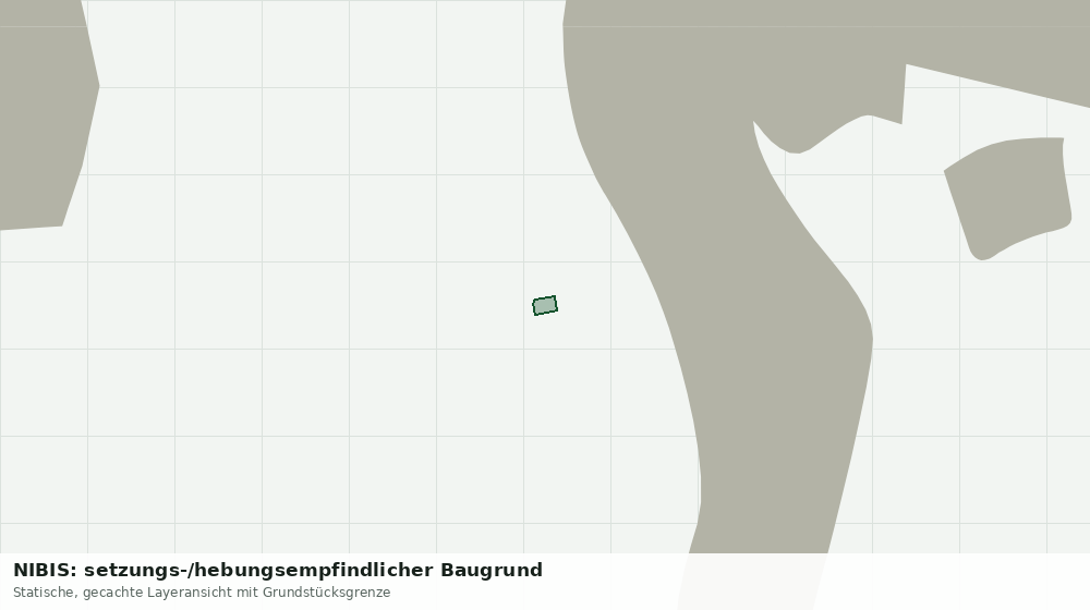 Statische Kartenansicht: NIBIS: setzungs-/hebungsempfindlicher Baugrund