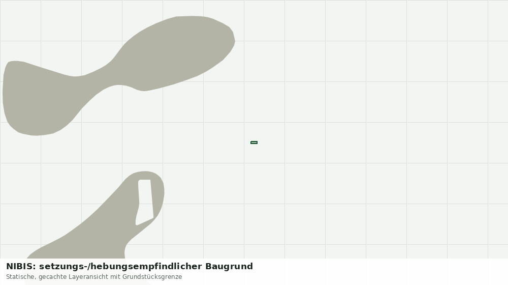 Statische Kartenansicht: NIBIS: setzungs-/hebungsempfindlicher Baugrund