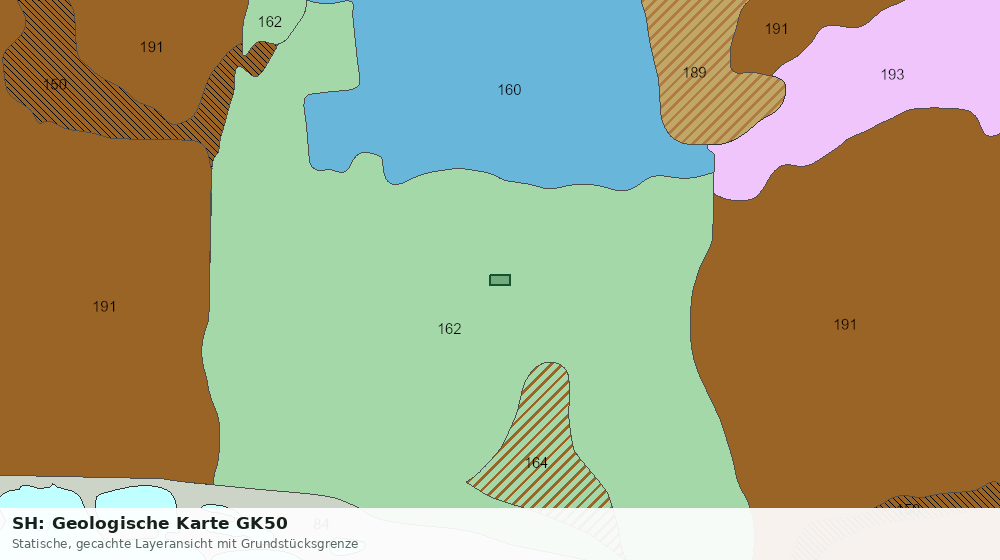 Statische Kartenansicht: SH: Geologische Karte GK50