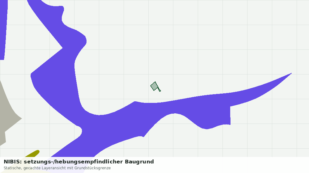 Statische Kartenansicht: NIBIS: setzungs-/hebungsempfindlicher Baugrund