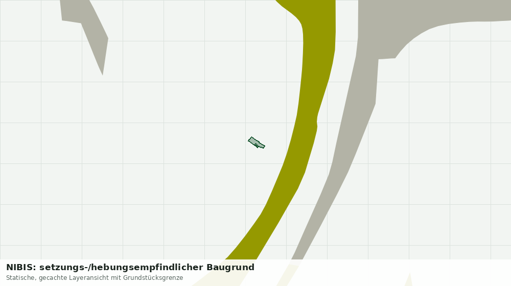 Statische Kartenansicht: NIBIS: setzungs-/hebungsempfindlicher Baugrund