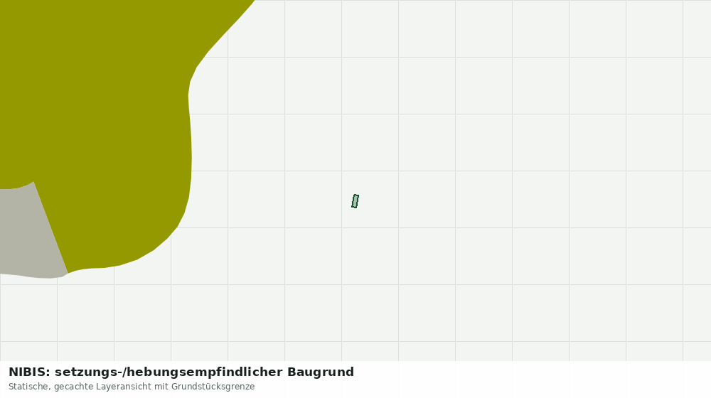 Statische Kartenansicht: NIBIS: setzungs-/hebungsempfindlicher Baugrund