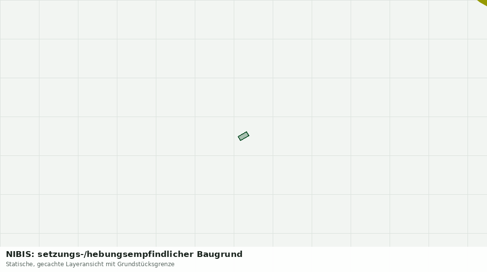 Statische Kartenansicht: NIBIS: setzungs-/hebungsempfindlicher Baugrund