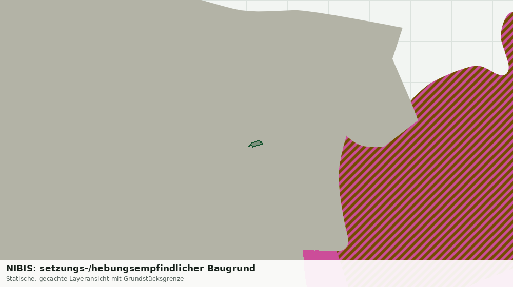 Statische Kartenansicht: NIBIS: setzungs-/hebungsempfindlicher Baugrund