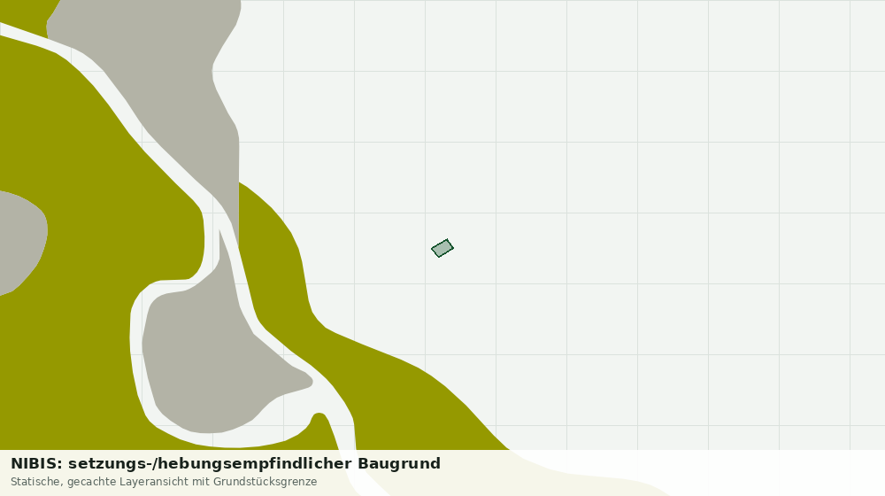 Statische Kartenansicht: NIBIS: setzungs-/hebungsempfindlicher Baugrund